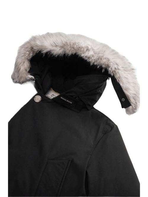 ARCTIC DETACHABLE FUR ANORAK WOOLRICH | CFWOOU0484MBUT0001BLK